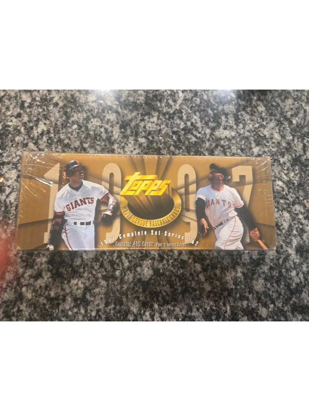 1997 Topps Baseball Factory Sealed Set Mantle Mays Bonds Inserts SI & SII